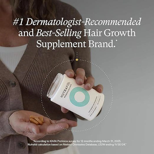 Nutrafol Women’s Balance Hair Growth Supplement – 120 Capsules (Pack of 3) |