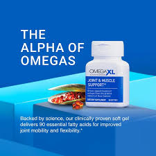 OmegaXL: Natural Joint Health & Mobility Supplement (120 Count)