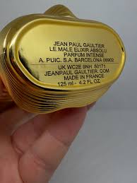 Jean Paul Gaultier Le Male Elixir Absolu – Parfum Intense (4.2 oz / 125 ml)