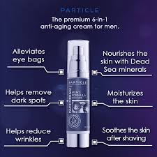 Particle Men’s Anti-Aging Face Cream | Treatment for Dark Spots & Under-Eye Bags