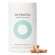 Nutrafol Women’s Balance Hair Growth Supplement – 1 Month Supply (120 Capsules)