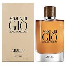 Giorgio Armani Acqua Di Gio Absolu Eau de Parfum for Men, 125ml (4.2 oz)  Option