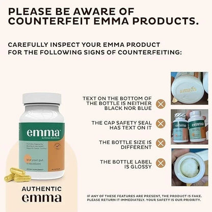 3 Pack Emma Relief Supplement Keto for Gut Bloating - 180