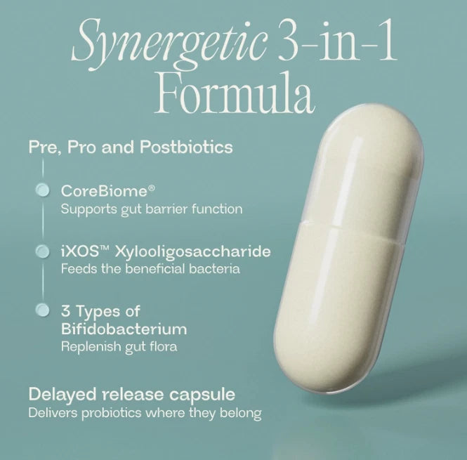 3-Pack Bioma Probiotics Capsules – 3-in-1 Digestive & Gut Health Support Supplement